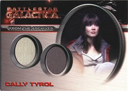 Battlestar Galactica Season 4 DC10 Cally Tyrol Costume Card