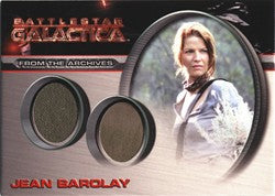 Battlestar Galactica Season 4 DC20 Jean Barolay Costume Card