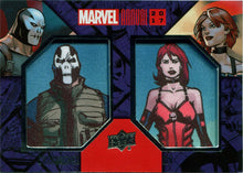 Marvel Annual 2017 DCP-13 Dual Character Patch Card Crossbones & Sin