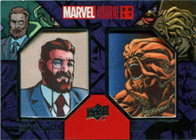 Marvel Annual 2017 DCP-2 Dual Character Patch Card Doctor Faustus & Hive