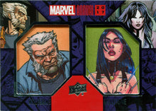 Marvel Annual 2017 DCP-22 Dual Character Patch Card Wolverine & Wolverine