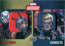 Marvel Annual 2016 Character Patch Chase Card DCP-2 Ant-Man Hawkeye