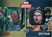 Marvel Annual 2016 Character Patch Chase Card DCP-5 Vision Spectrum