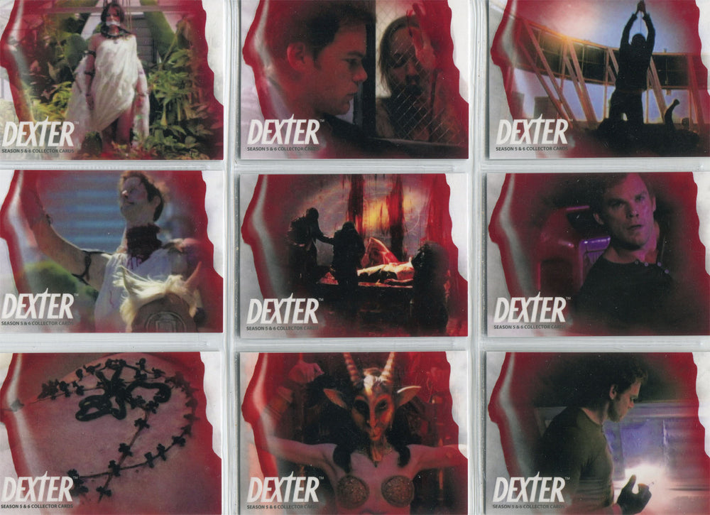 Dexter Season 5 & 6 Doomsday Killer Complete 9 Card Chase Set DD1 to DD9