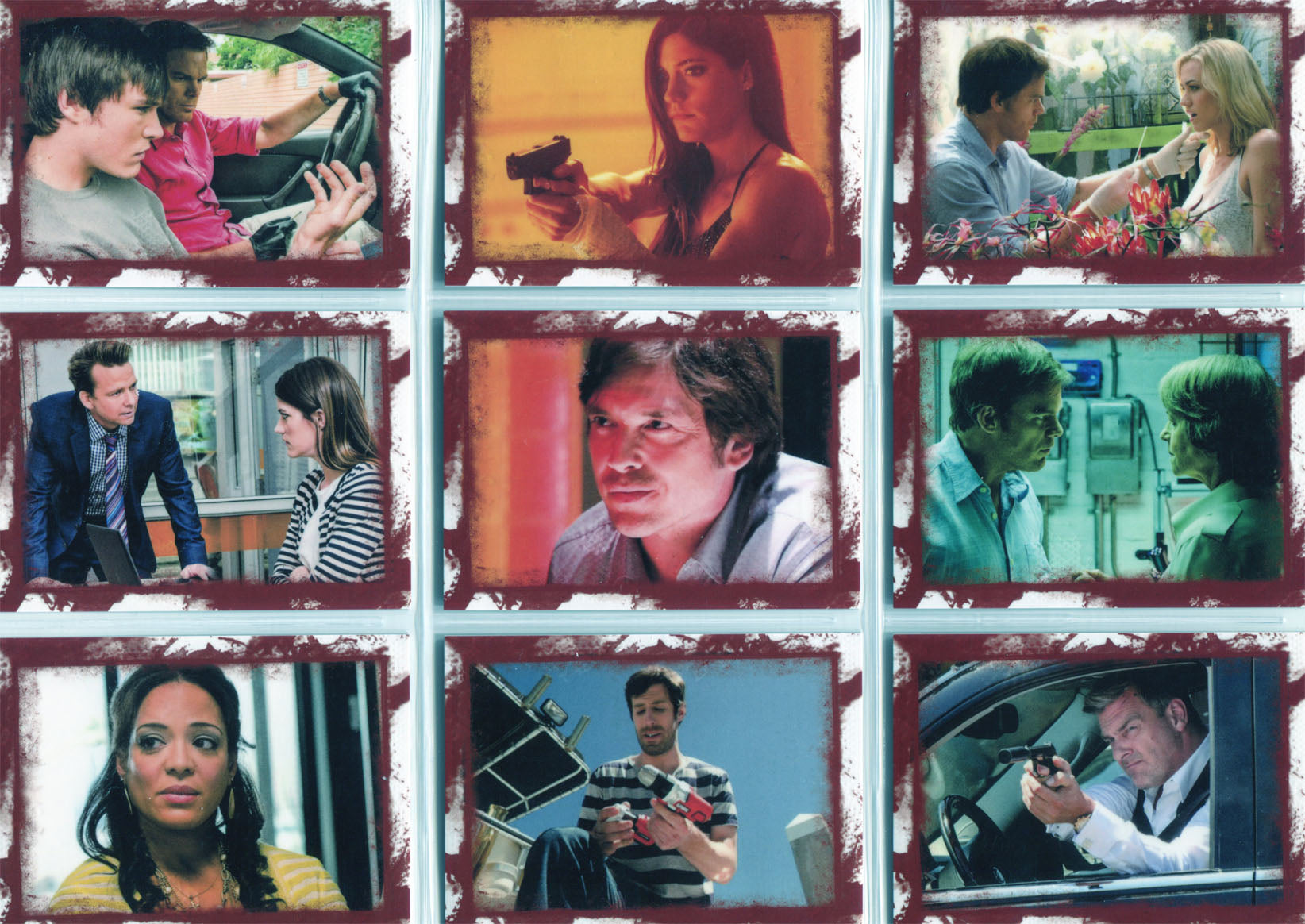 Dexter Seasons 7 & 8 Friend or Foe Complete 9 Chase Card Set DF-1 to DF-9