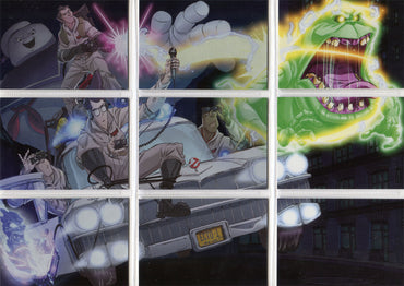 Ghostbusters Tricks and Traps Complete 9 Foil Parallel Chase Card Set D1C-D9C