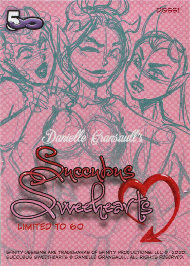 Succubus Sweethearts 5finity 2020 Promo Card DGSS1 /60