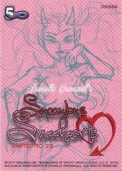 Succubus Sweethearts 5finity 2020 Promo Card DGSS6 /25