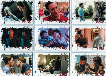 Dexter Seasons 7 & 8 Justice Complete 9 Chase Card Set DJ-1 to DJ-9