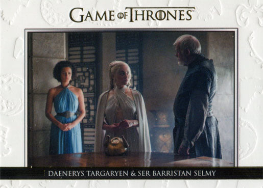 Game of Thrones Season 5 Relationships DL24 Gold Parallel Chase Card #014/225