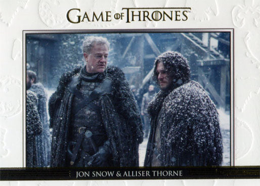 Game of Thrones Season 5 Relationships DL28 Gold Parallel Chase Card #052/225