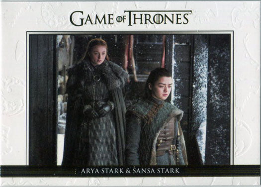 Game of Thrones Season 7 Gold Parallel DL42 Relationships Chase Card 107/225