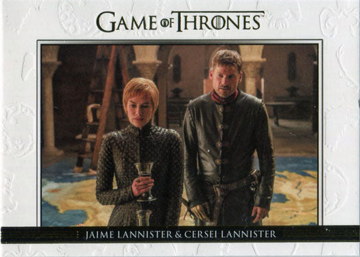 Game of Thrones Season 7 Gold Parallel DL43 Relationships Chase Card 019/225