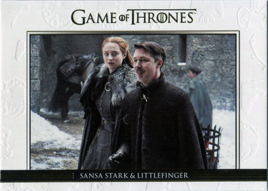 Game of Thrones Season 7 Gold Parallel DL49 Relationships Chase Card 188/225
