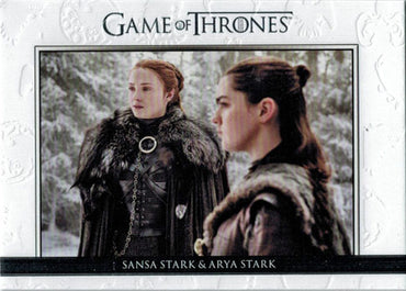 Rittenhouse 2020 Game of Thrones Season 8 Relationships DL63 Chase Card