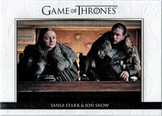 Rittenhouse 2020 Game of Thrones Season 8 Relationships DL64 Chase Card