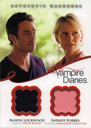 Vampire Diaries Season Two DM1 Dual Costume Wardrobe Card Kinney & MacIntyre
