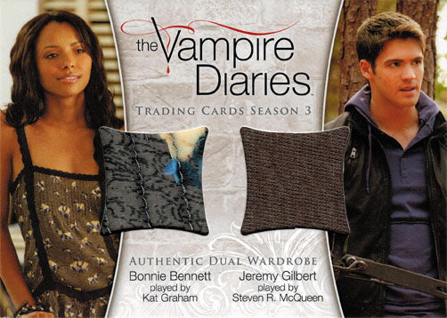 Vampire Diaries Season Three DM-06 Wardrobe Costume Card Graham & McQueen