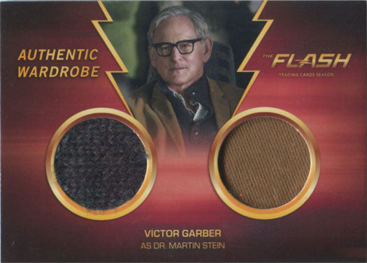 Flash Season 1 DM7 Dual Costume Wardrobe Card Victor Garber as Dr. Martin Stein