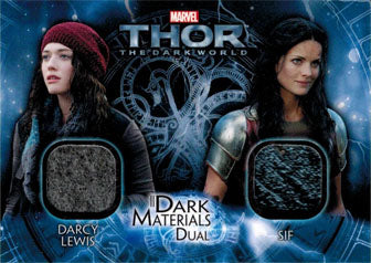 Thor Dark World DMD-15 Costume Memorabilia Card Darcy Lewis & Sif
