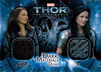 Thor Dark World DMD-3 Costume Memorabilia Card Jane Foster & Sif