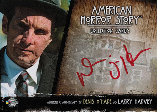 American Horror Story Season One Autograph Card DOR1 Denis OHare Red