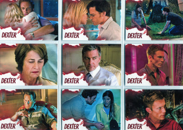 Dexter Seasons 7 & 8 Quotes Complete 9 Chase Card Set DQ-1 to DQ-9
