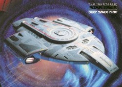 Quotable Star Trek Deep Space Nine Space: The Final Frontier Complete 9 Card Set