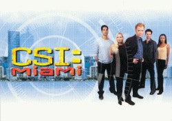 CSI: Miami Series One Complete 5 Card DVD Promo Set