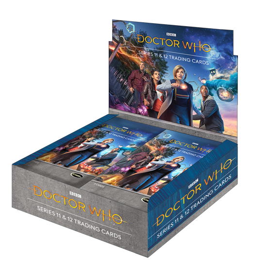 Rittenhouse 2022 Doctor Who Series 11 & 12 Trading Cards - US Hobby Box (24 Packs)