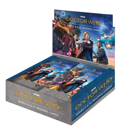 Rittenhouse 2022 Doctor Who Series 11 & 12 Trading Cards - US Hobby Box (24 Packs)