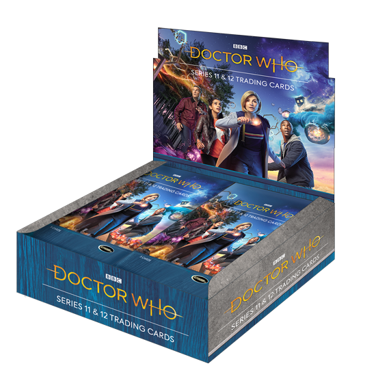 Rittenhouse 2022 Doctor Who Series 11 & 12 Trading Cards - UK Box (24 Packs)