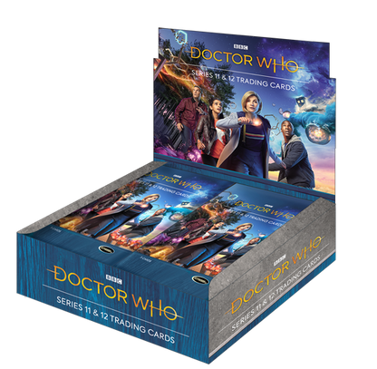 Rittenhouse 2022 Doctor Who Series 11 & 12 Trading Cards - UK Box (24 Packs)