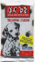 Disneys 101 Dalmatians Factory Sealed Trading Card Pack