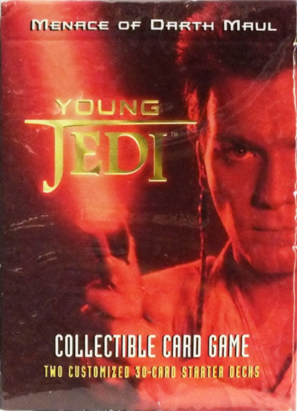 Star Wars Young Jedi Menace of Darth Maul Factory Sealed Starter Deck