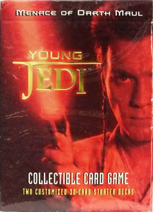 Star Wars Young Jedi Menace of Darth Maul Factory Sealed Starter Deck