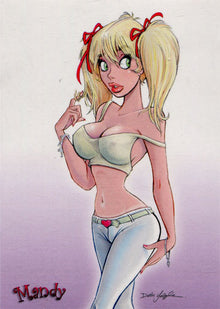 Mandy Series 2 Female Persuasion 4 5finity 2014 Promo Card TFP4P Dean Yeagle
