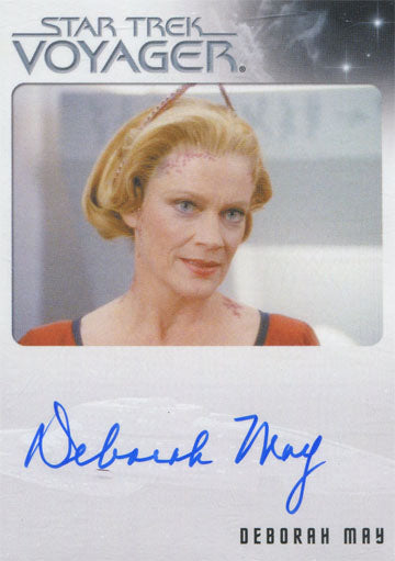 Star Trek Voyager Heroes & Villains Autograph Card Deborah May as Lyris