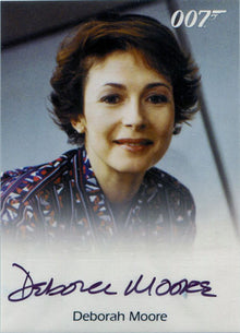 James Bond Archives 2017 Final Autograph Card Deborah Moore as Flight Attendant