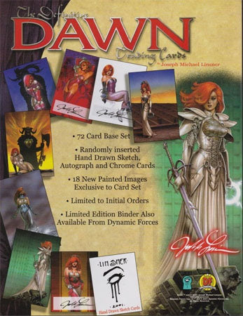Definitive Dawn Trading Card Sell Sheet