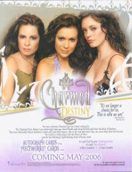 Charmed Destiny Trading Card Sell Sheet