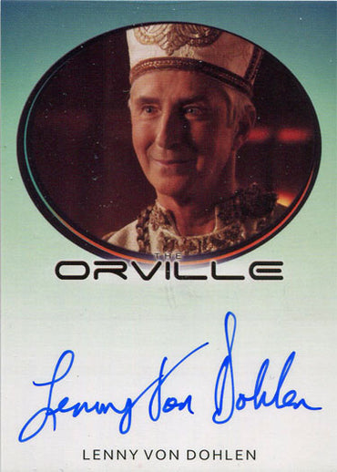 Orville Season 1 Autograph Card Lenny Von Dohlen as Valondis