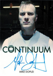 Continuum Seasons 1 and 2 Autograph Card Mike Dopud as Stefan Jaworski