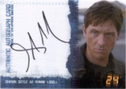 Twenty Four Season 4 Shawn Doyle Autograph Card