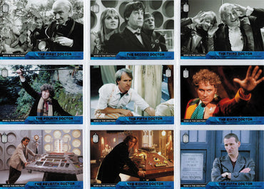 Doctor Who 2015 Who Is the Doctor Complete 12 Card Chase Set