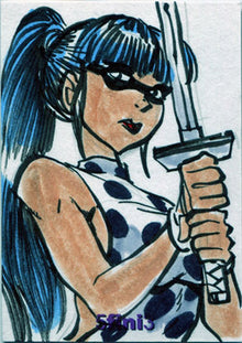 Female Persuasion Series 5 TFP5 5fini3 Sketch Card by Ben Dunn V3
