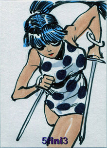 Female Persuasion Series 5 TFP5 5fini3 Sketch Card by Ben Dunn V4