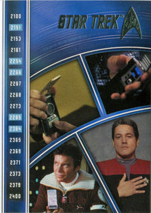 Star Trek 50th Anniversary Tech Evolution Foil Chase Card E3