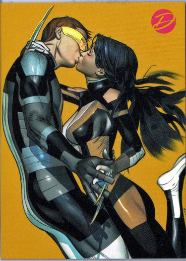 Marvel Dangerous Divas Series Two Case Topper Card E38 Cyclops/X23