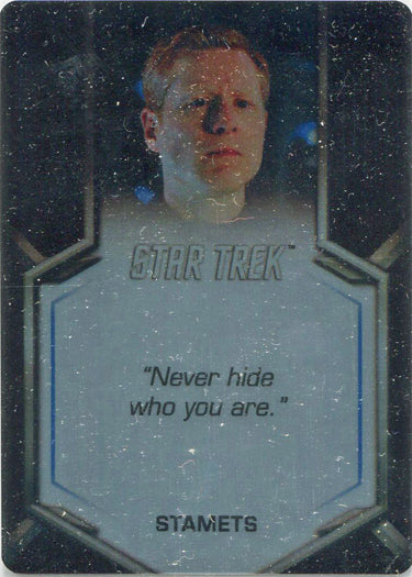 Star Trek Discovery Season 2 Expressions Of Heroism Metal Card E48 Paul Stamets